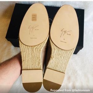 New Giuseppe Zanotti Luxury Espadrilles